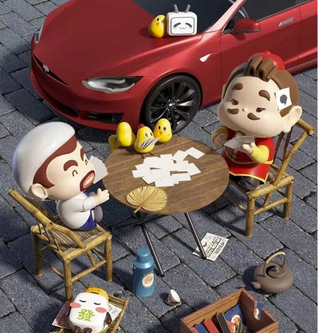 Tesla software update brings Chinese owners with games including Mahjong