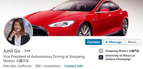 Xpeng Motors autonomous driving vice president resigns