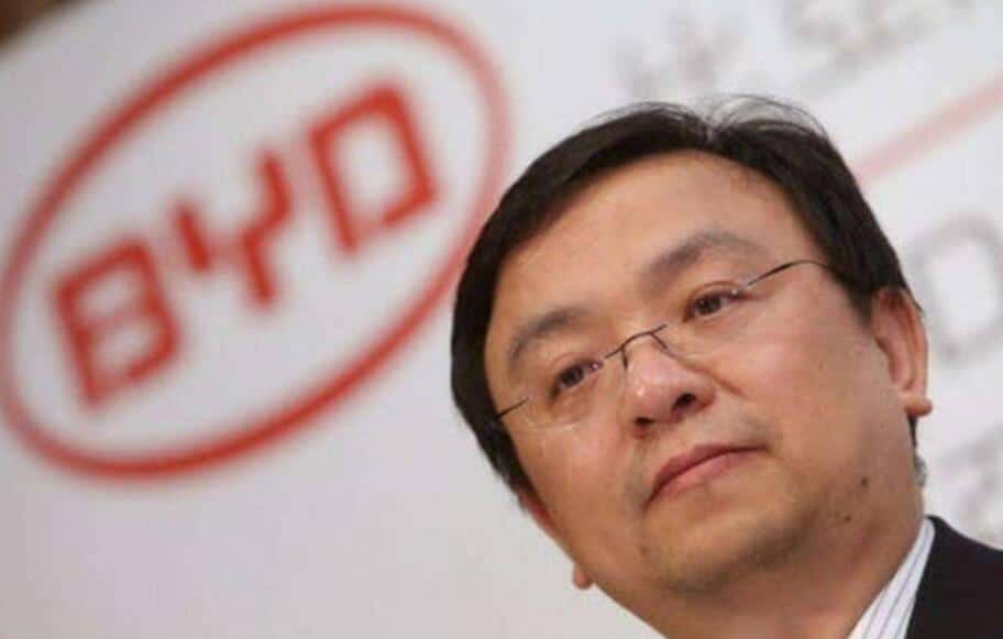 Wang Chuanfu steps down as chairman of Qinghai BYD lithium battery