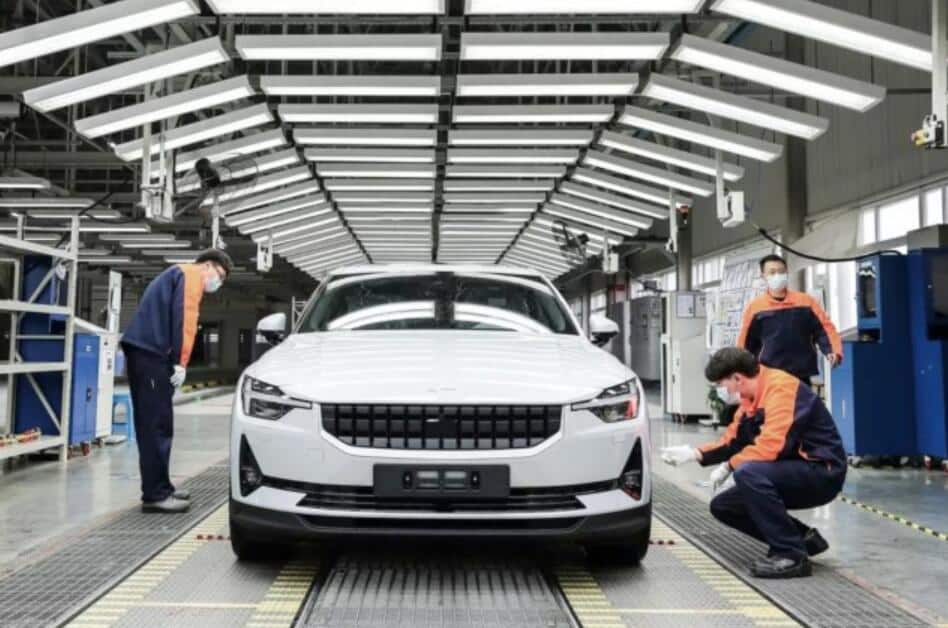 Polestar 2 enters mass production to face Tesla Model 3