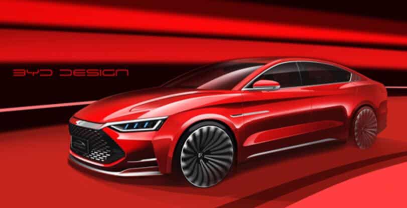 This is what BYD Han DM looks like