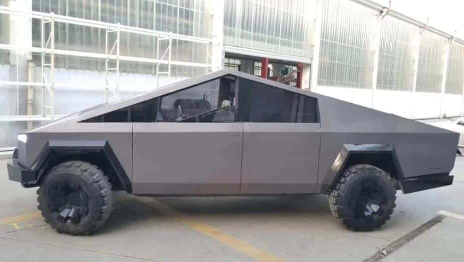 Homemade Tesla Cybertruck went viral in China