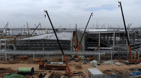 Tesla's Shanghai Gigafactory phase II topped out, Model Y production expected by year-end