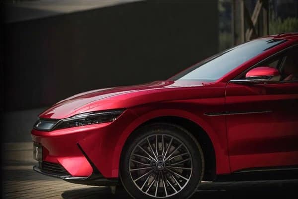 BYD releases Han EV photos in real-life