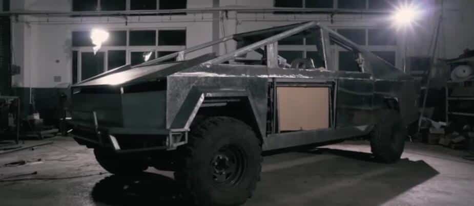 Homemade Tesla Cybertruck went viral in China