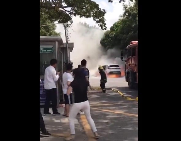 Chinese Tesla rival Xpeng responds to its car fire
