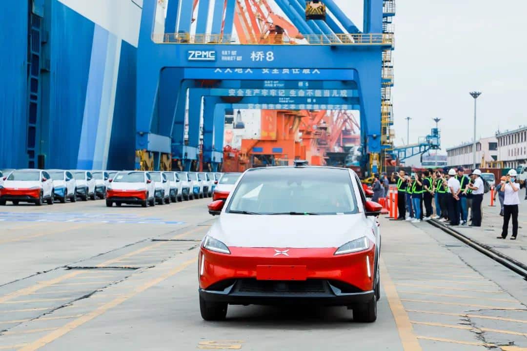 First 100 Xpeng G3i electric cars shipped to Europe, expected to hit the road in Nov