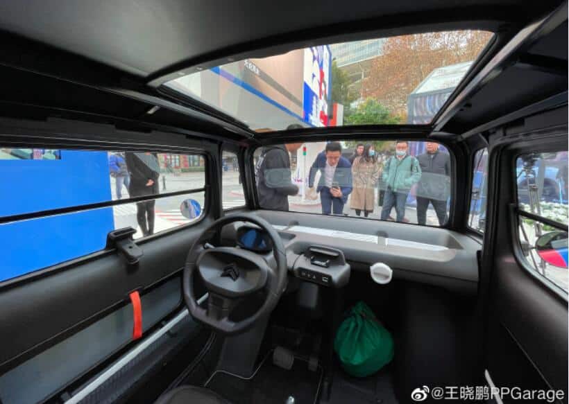 Citroën Ami, a small electric car with a range of 70km, appears in China