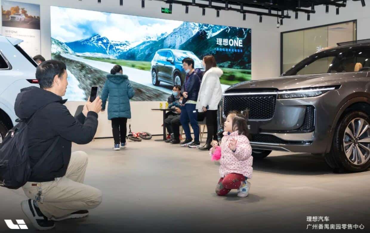 Li Auto opens third retail center in Guangzhou