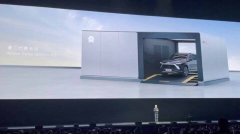 Nio launches 2nd-gen battery swap station, quadruples service capacity, allows vehicles to park automatically