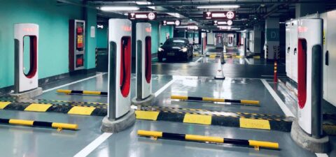 Tesla's largest Supercharger station in the world opens in Shanghai