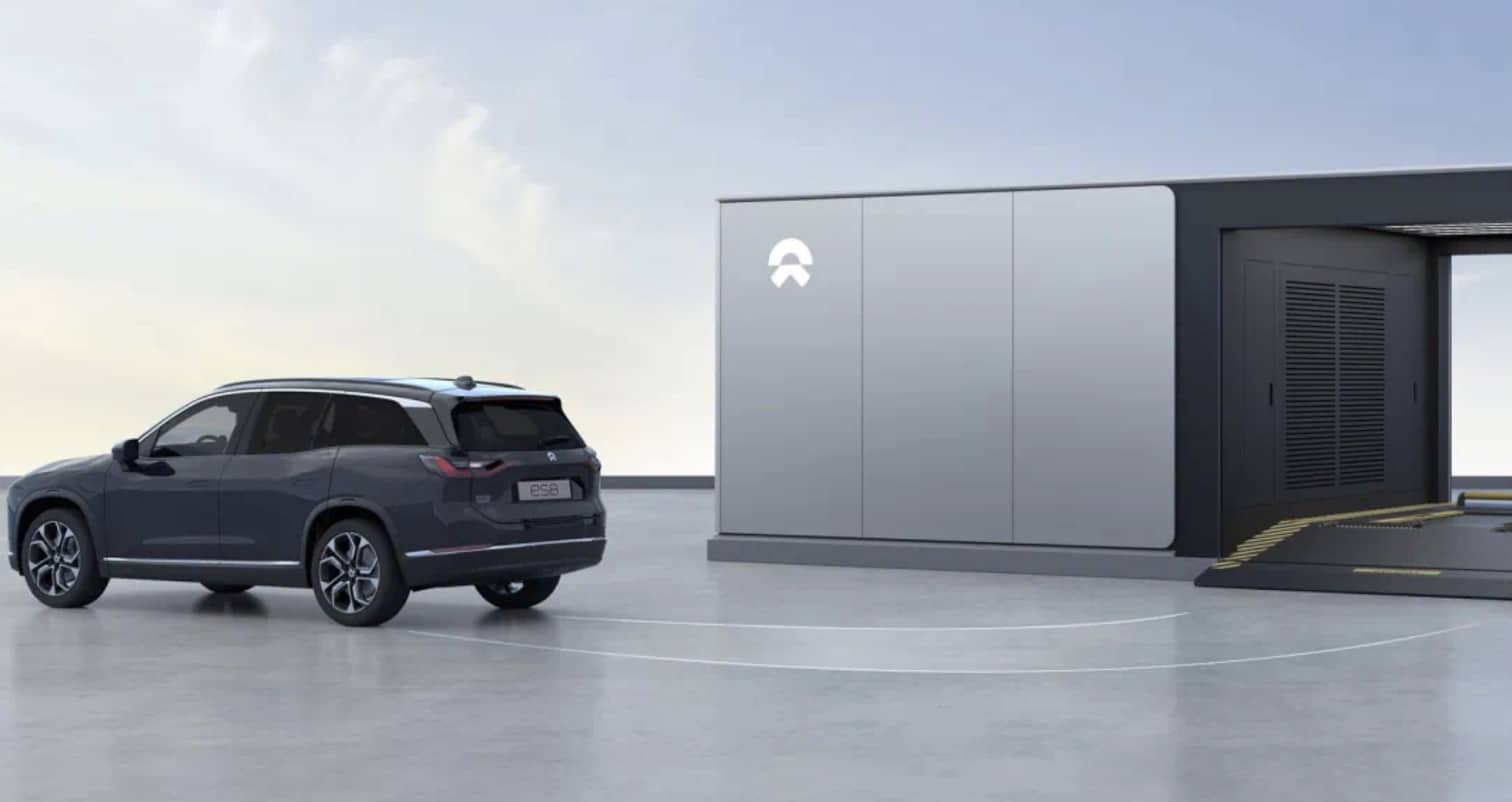 Nio launches 2nd-gen battery swap station, quadruples service capacity, allows vehicles to park automatically