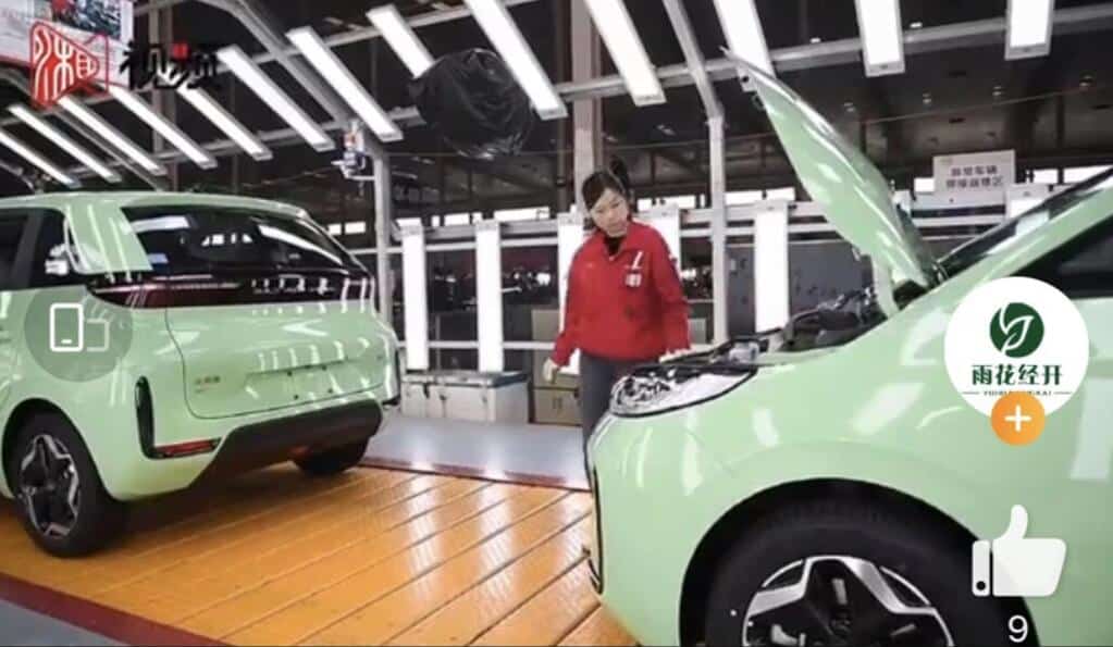 BYD and Didi's customized vehicles for ride-hailing rolling off line at daily average of nearly 400 units