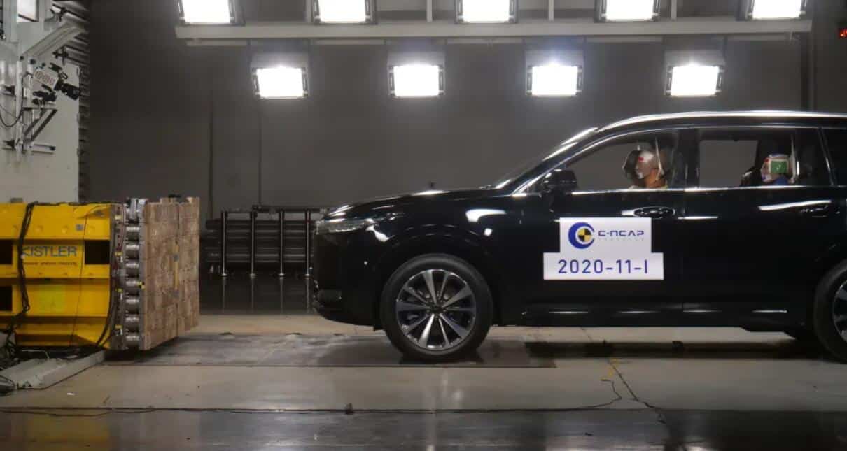 Li ONE receives five stars in new safety test