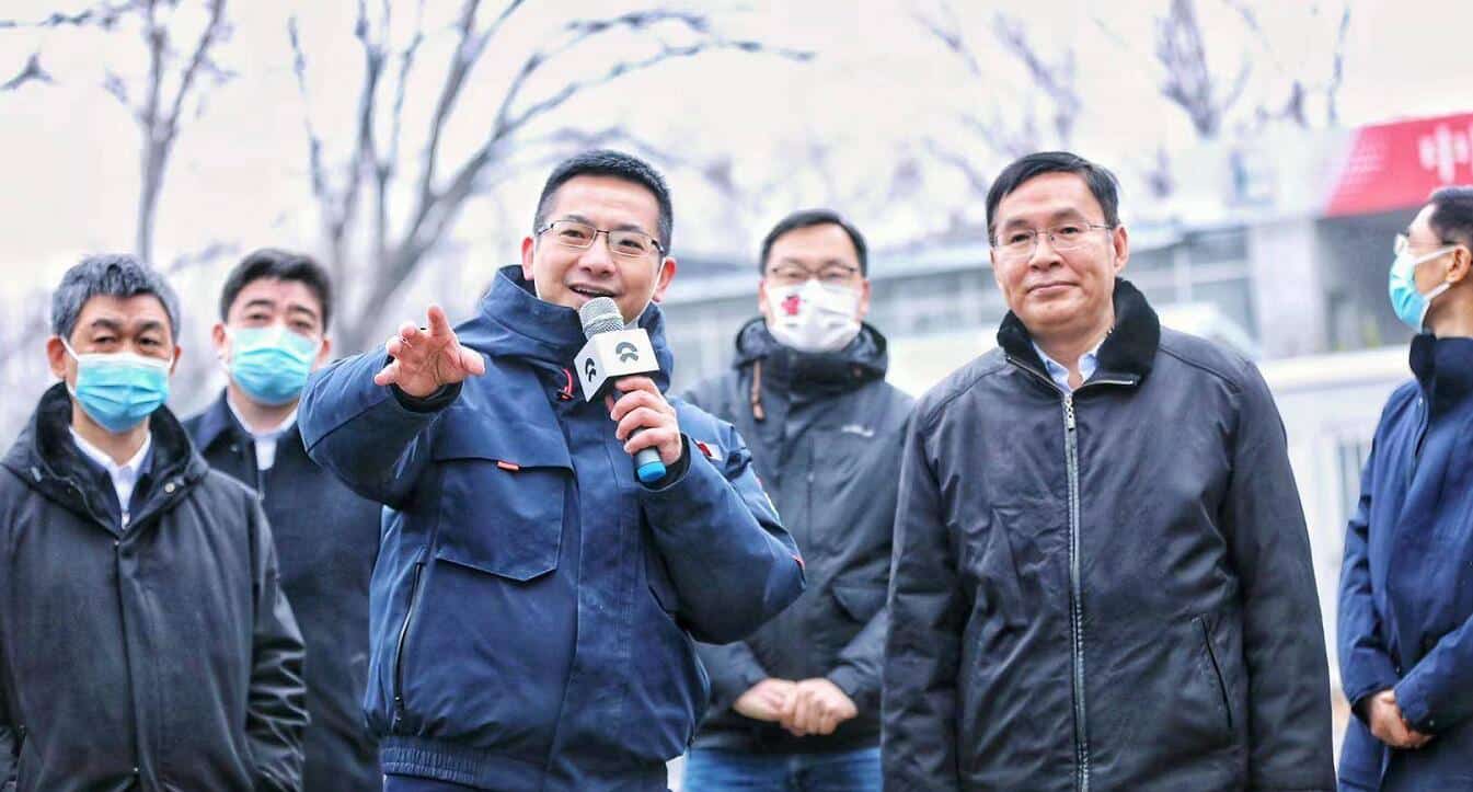 Oil giant Sinopec chairman visits Nio's battery swap station