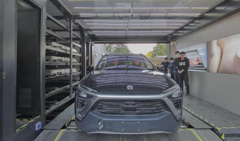 Nio's 2nd-gen battery swap station begins final testing, deployment expected to begin in April