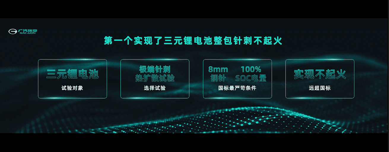 GAC Aion launches its own battery technology, becoming another carmaker after BYD to do so