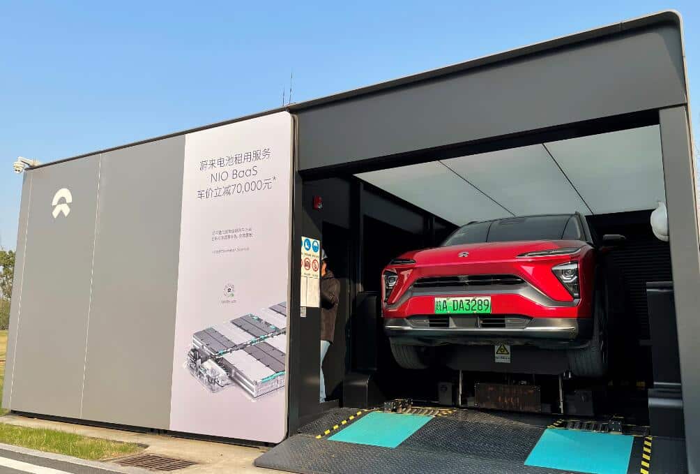 Nio says it has provided over 2 million battery swap services to customers