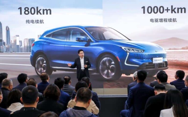 Huawei officially starts selling cars in flagship stores, says it can make up for lost profits in phone business