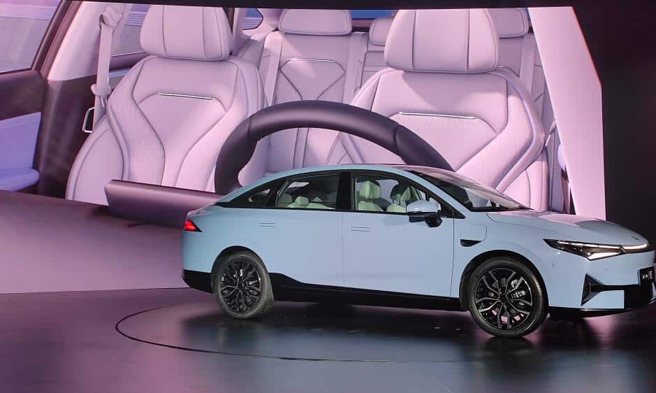 Xpeng unveils P5, world's first mass-produced smart car with LiDAR