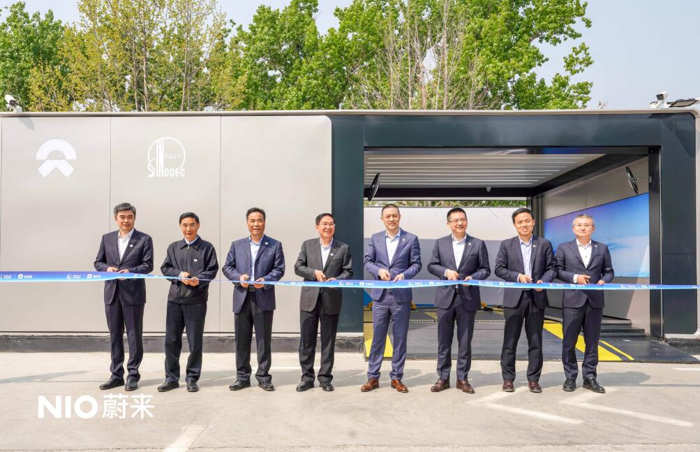 Nio signs deal with Sinopec, the latter aims to have 5,000 charging and battery swap stations by 2025