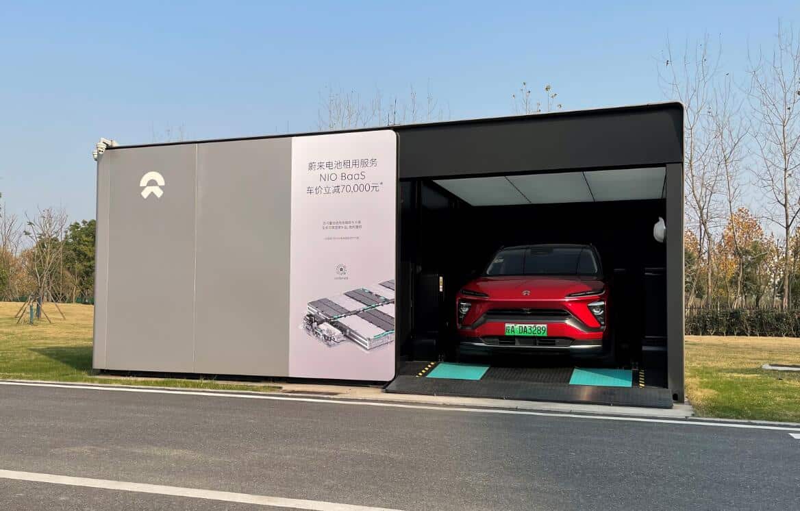 Nio confirms partnership with Sinopec, first 2nd-gen battery swap station to open at latter's gas station on April 15