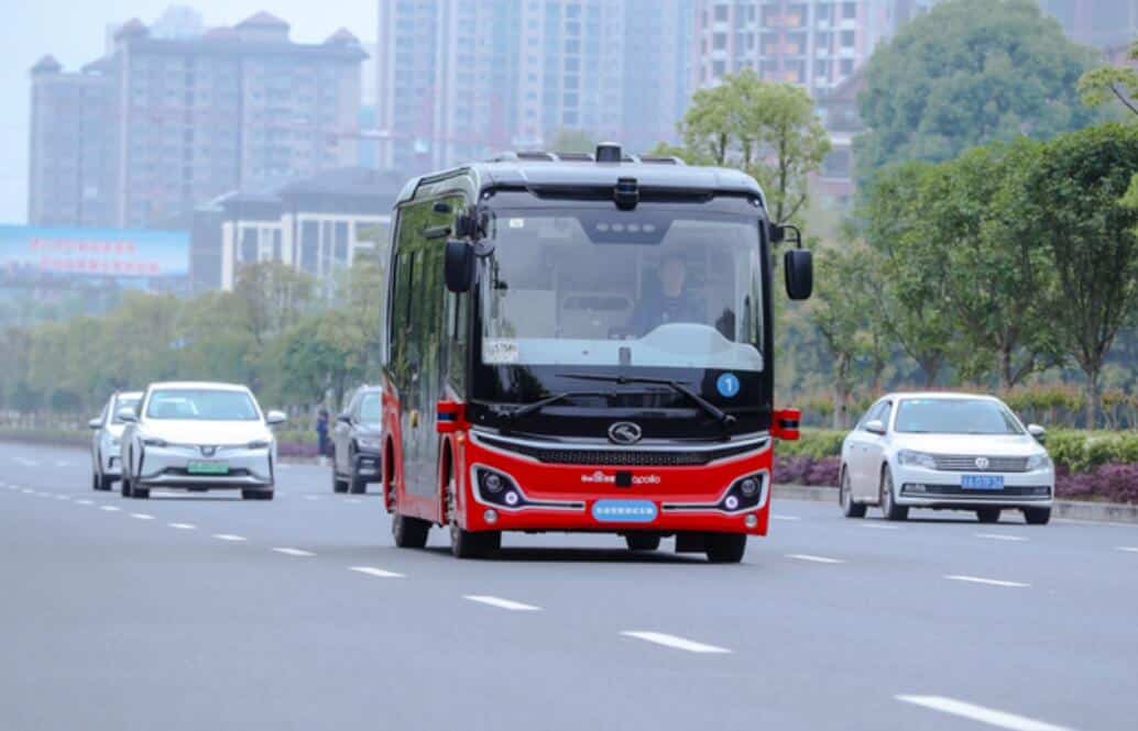 Baidu gets China's first license to explore commercial operations of self-driving buses