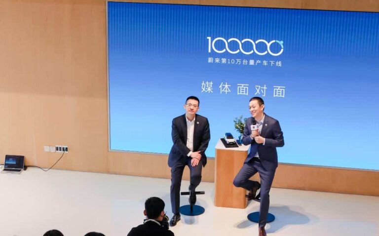 Nio's William Li says reaching 500 battery swap stations this year is conservative goal