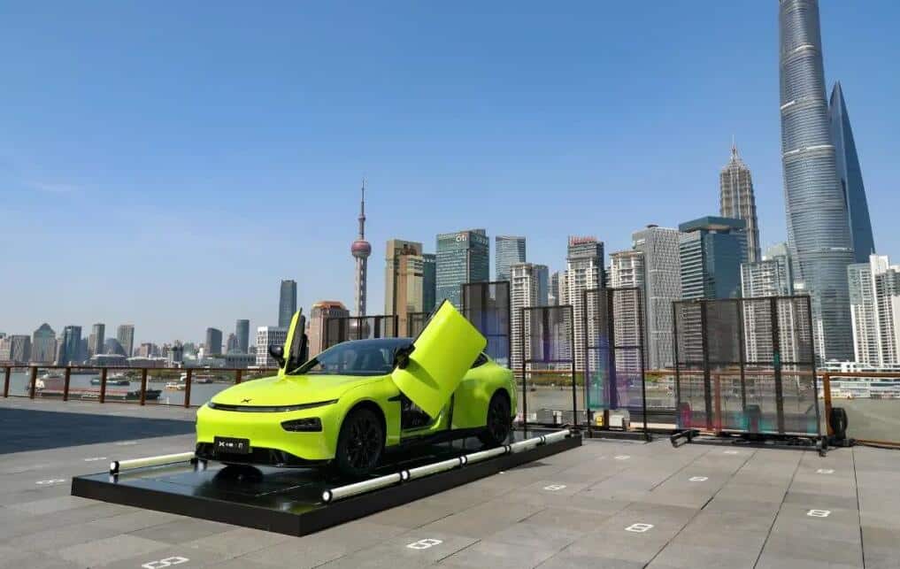 Xpeng begins deliveries of P7 Wing edition with scissor-style front doors