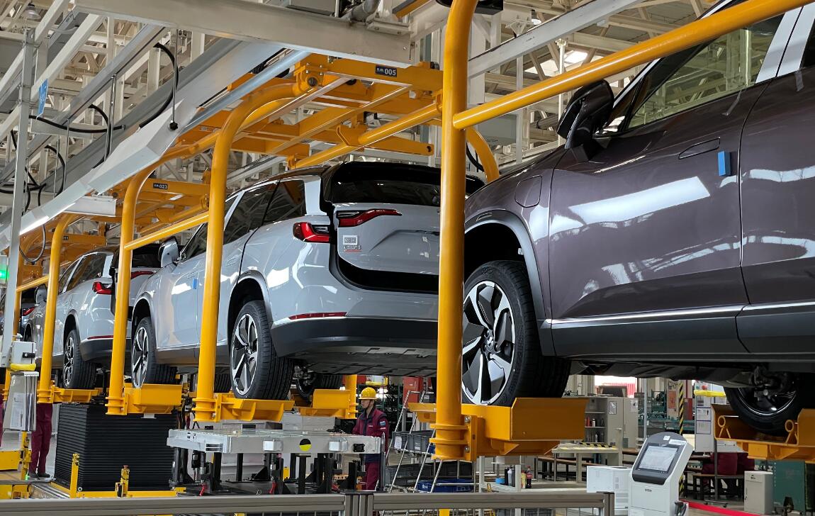 State media says 'the future is here' after visiting Nio factory