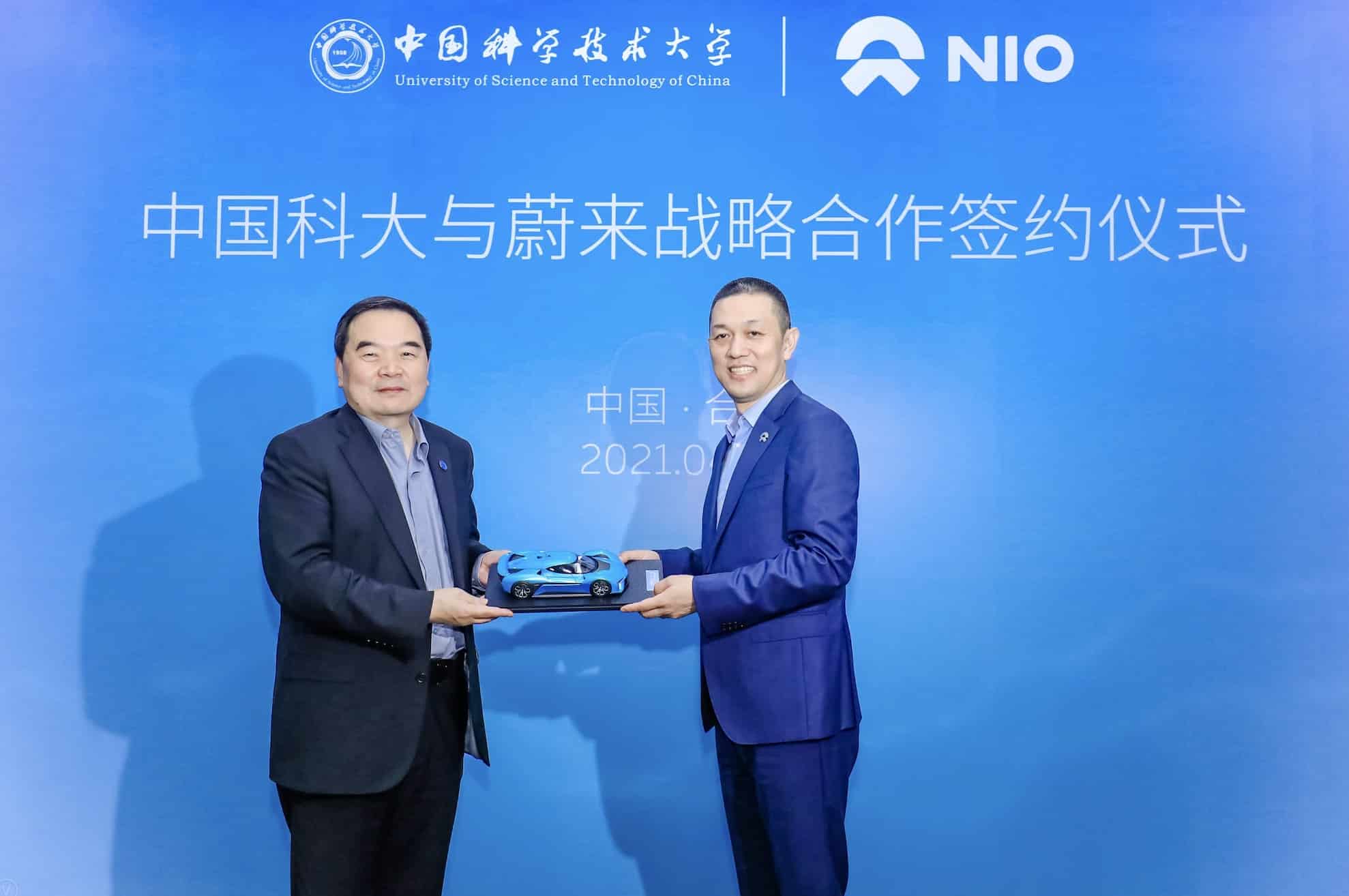 Nio builds joint lab with one of China's best universities