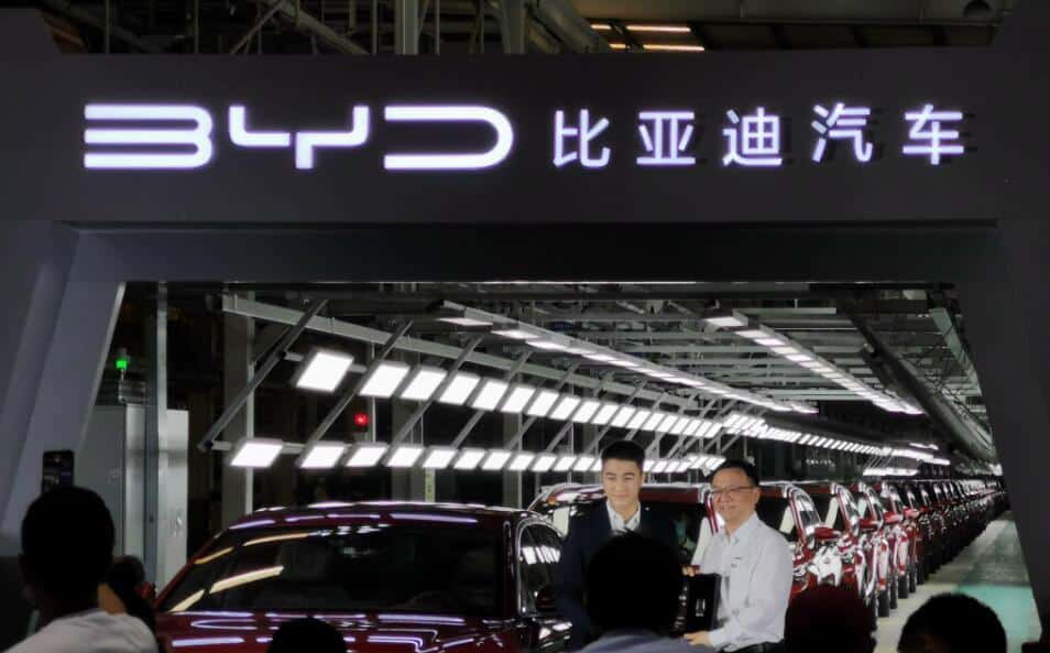 BYD's one millionth new energy vehicle rolls off line