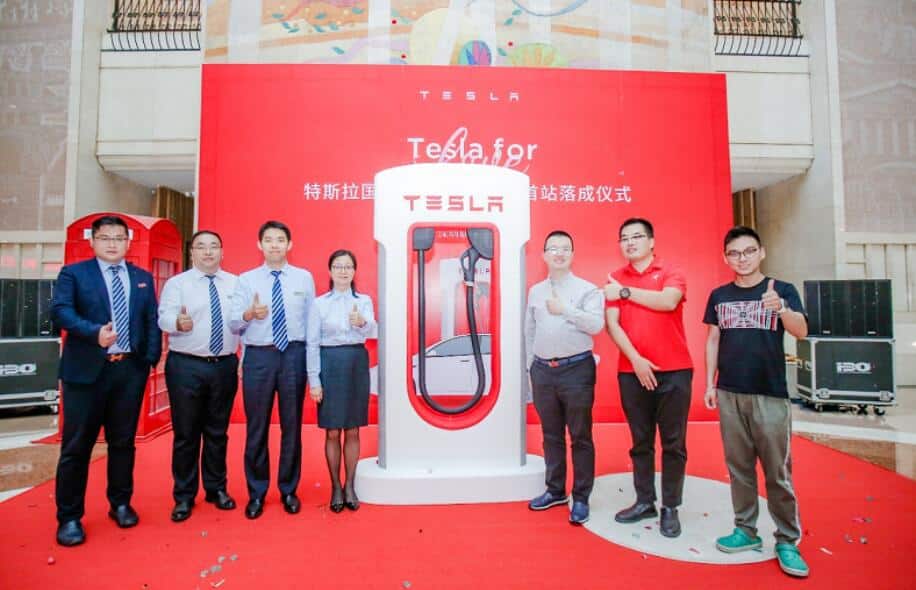 Tesla's first Supercharger station with China-made V3 chargers goes live in Shenzhen