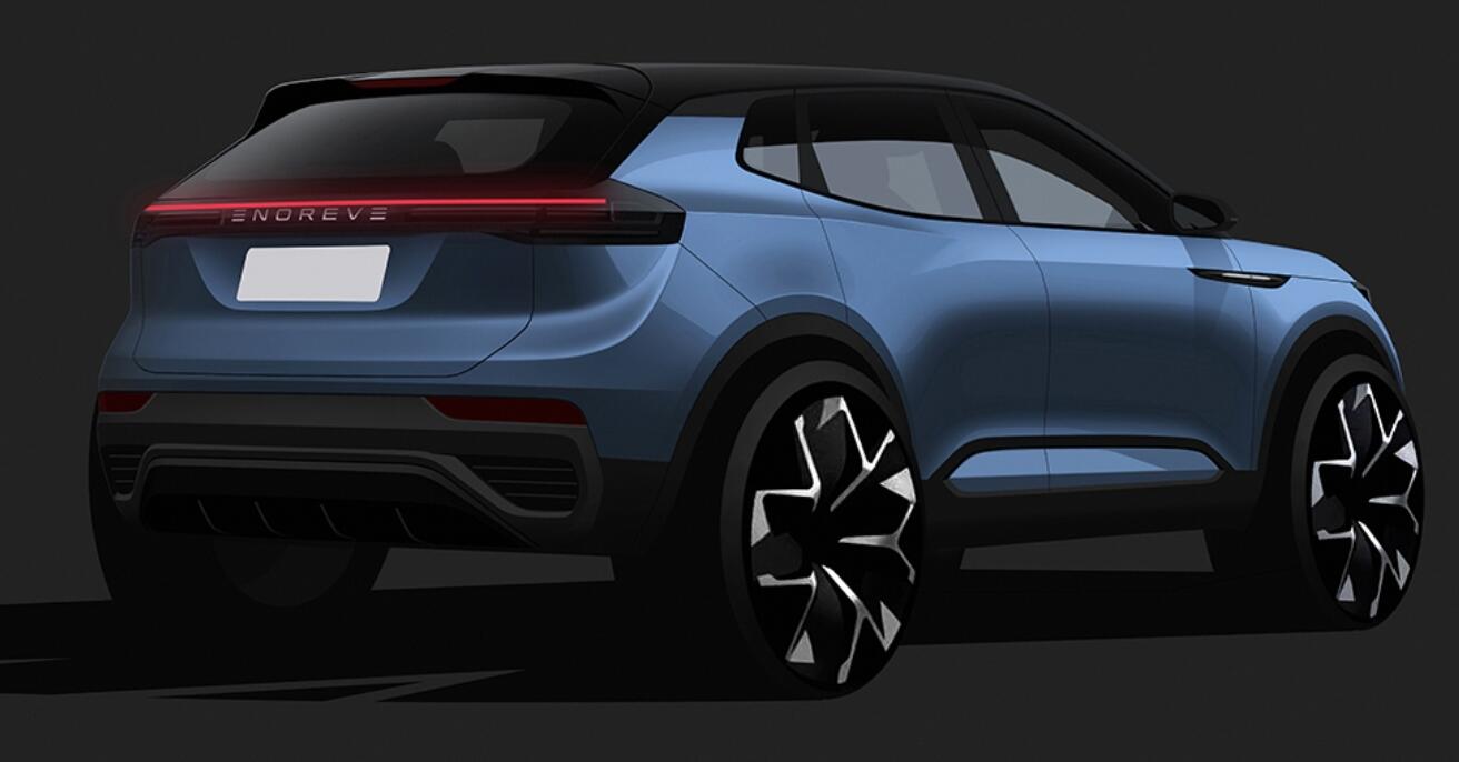 Chinese EV startup Enovate Motors unveils design of its second model