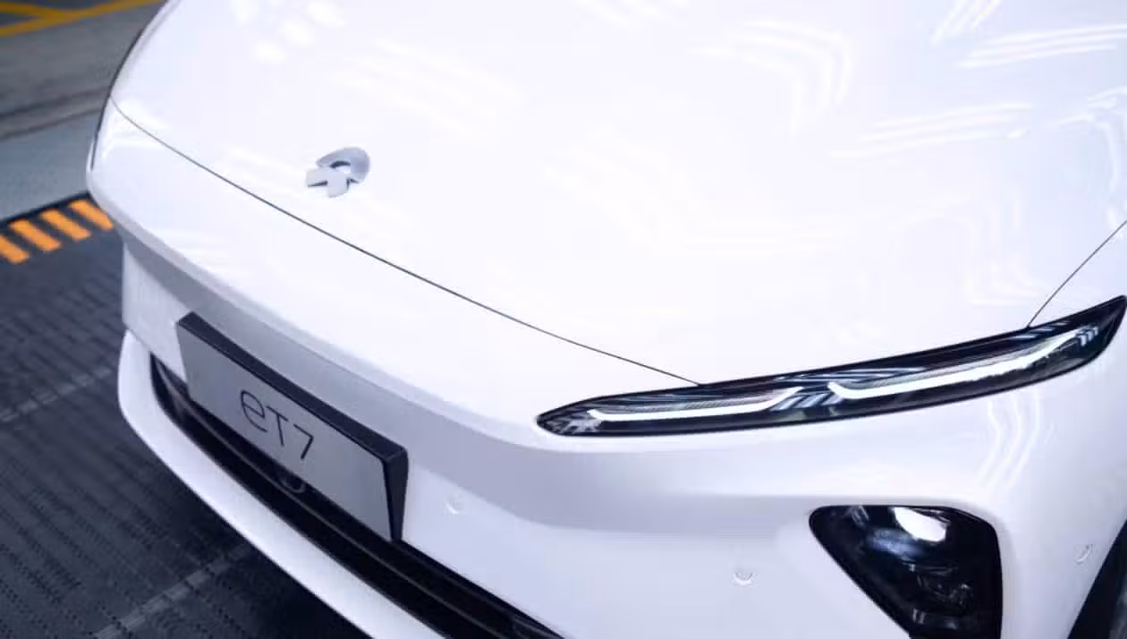 Nio's first ET7 from Validation Build rolls off line