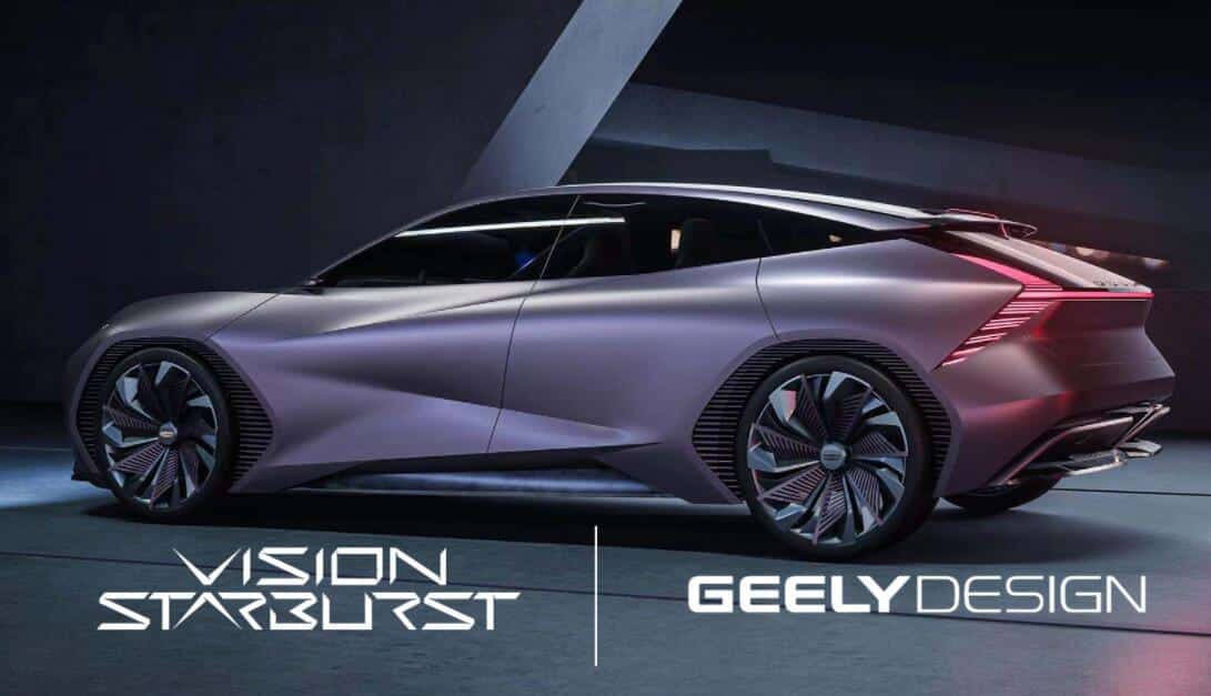 Geely unveils Vision Starburst concept car