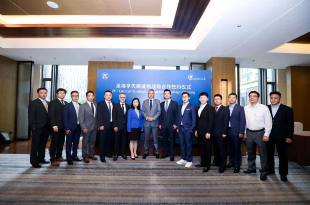 German auto parts maker ZF Group partners with Chinese startup to tap into local smart driving market