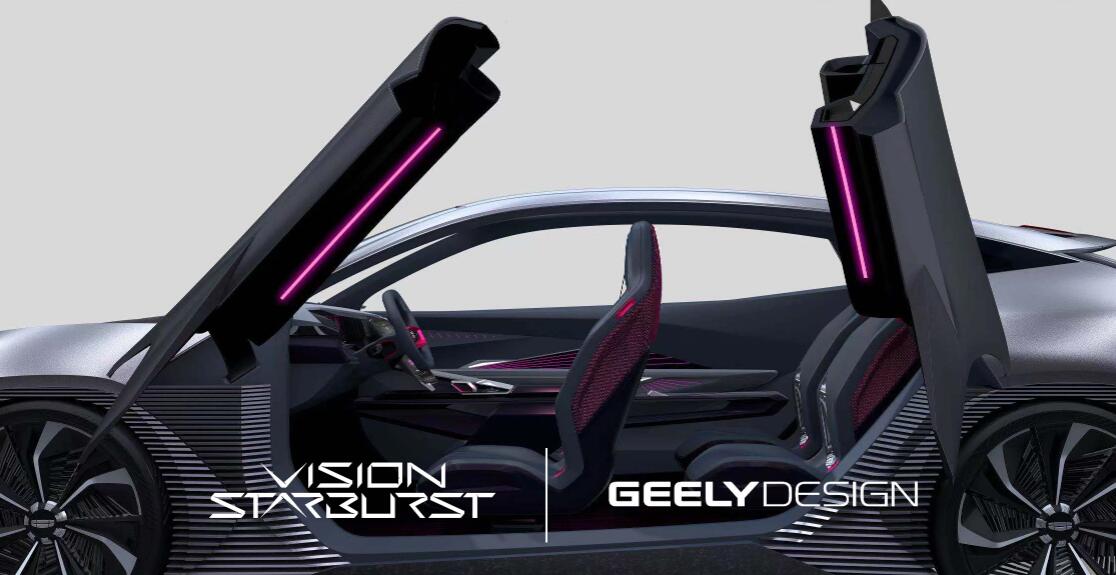 Geely unveils Vision Starburst concept car