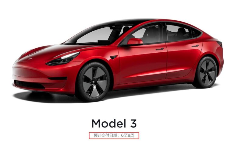 Tesla Model 3 deliveries extended significantly in China as many vehicles being used for export