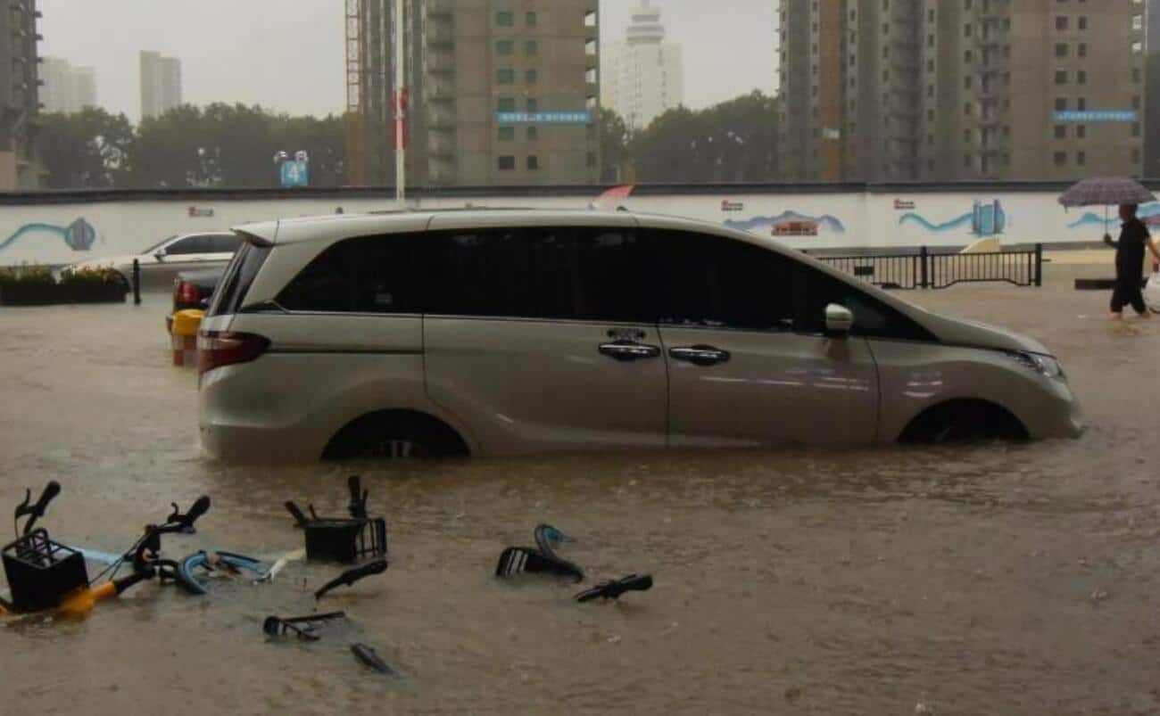 Nissan Zhengzhou production base temporarily shut down due to heavy rainfall and flooding