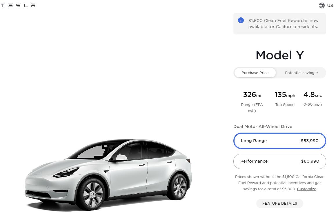 Tesla raises Model 3 Long Range, Model Y Long Range prices in US by <img width=