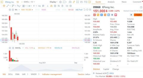 Citi gives Xpeng's H shares Buy rating and HK7.5 price target
