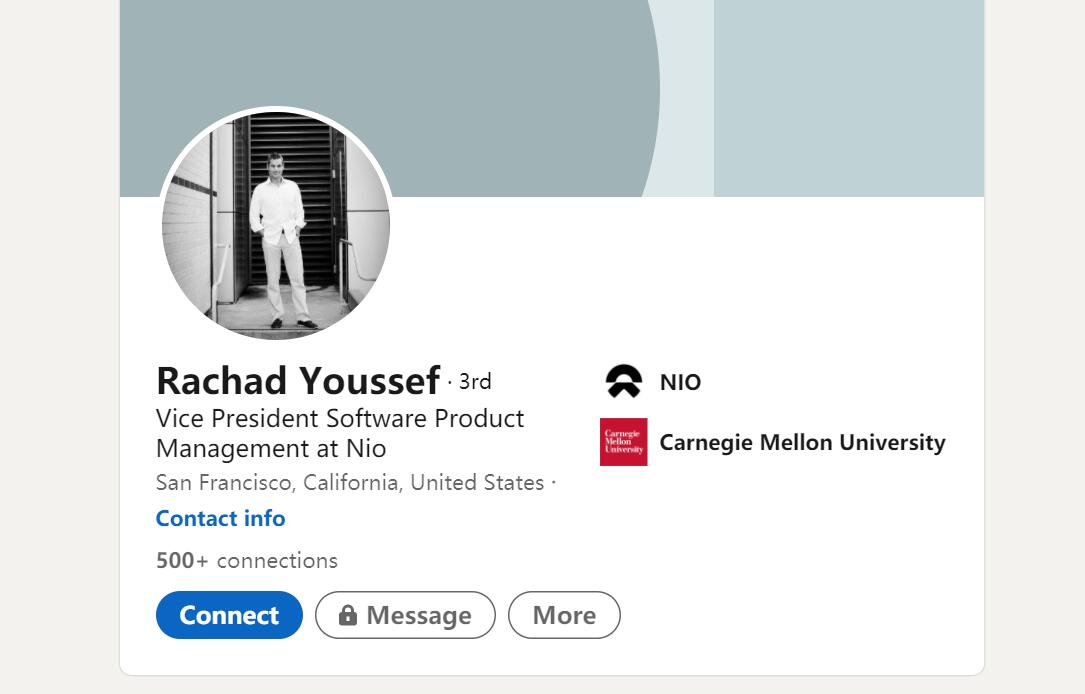 Nio's software VP jumps ship to join GM