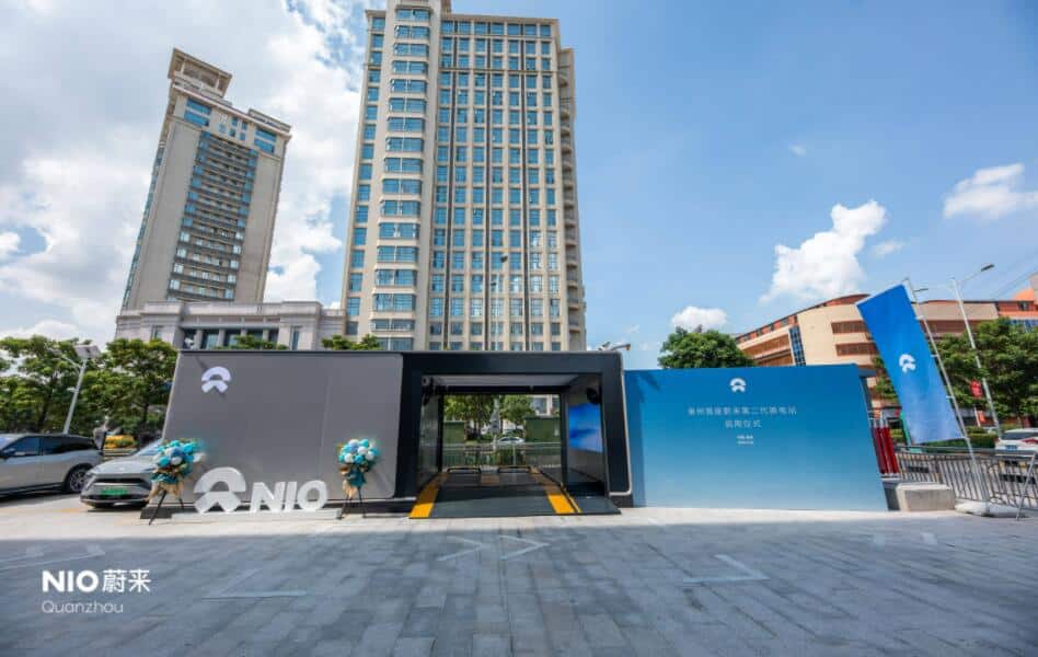 Nio puts two new battery swap stations into operation, bringing total to 310