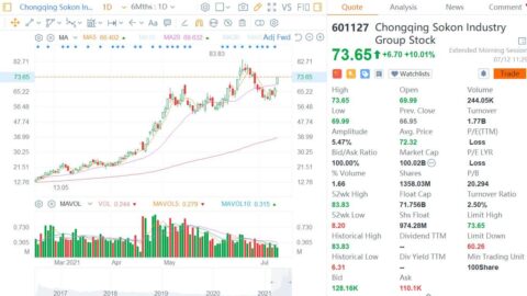 Chongqing Sokon sold 4,351 NEVs in June, up 112% from a year earlier
