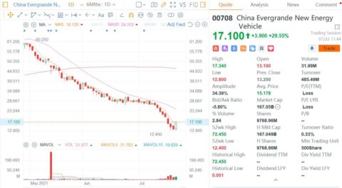 Evergrande Auto surges about 30% as FF, in which it has a stake, nears US listing