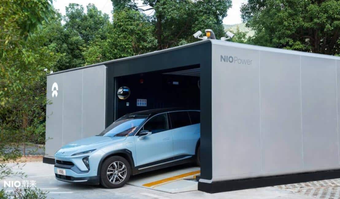 Nio puts two new battery swap stations into operation, bringing total to 316