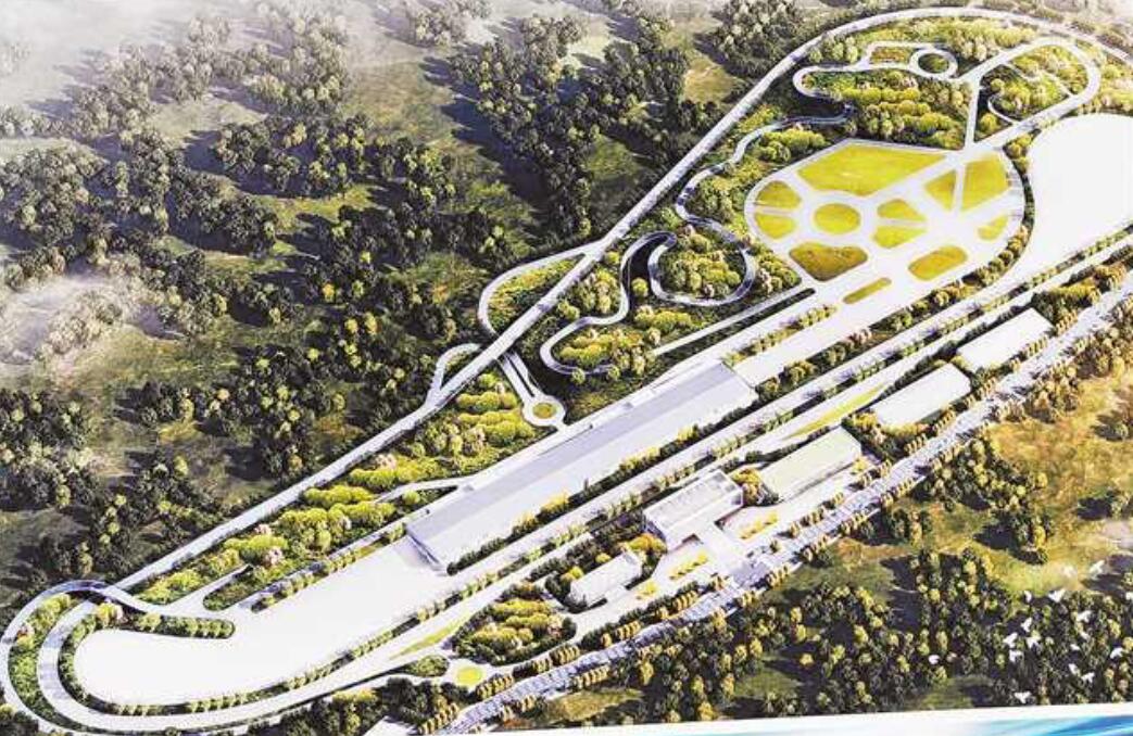 China begins construction of national self-driving test center