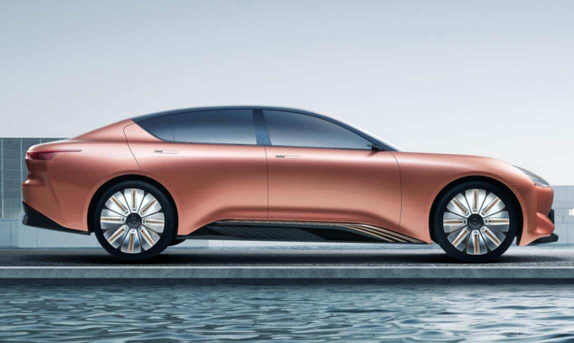 Patent drawings of Evergrande Auto's flagship sedan Hengchi 1 revealed