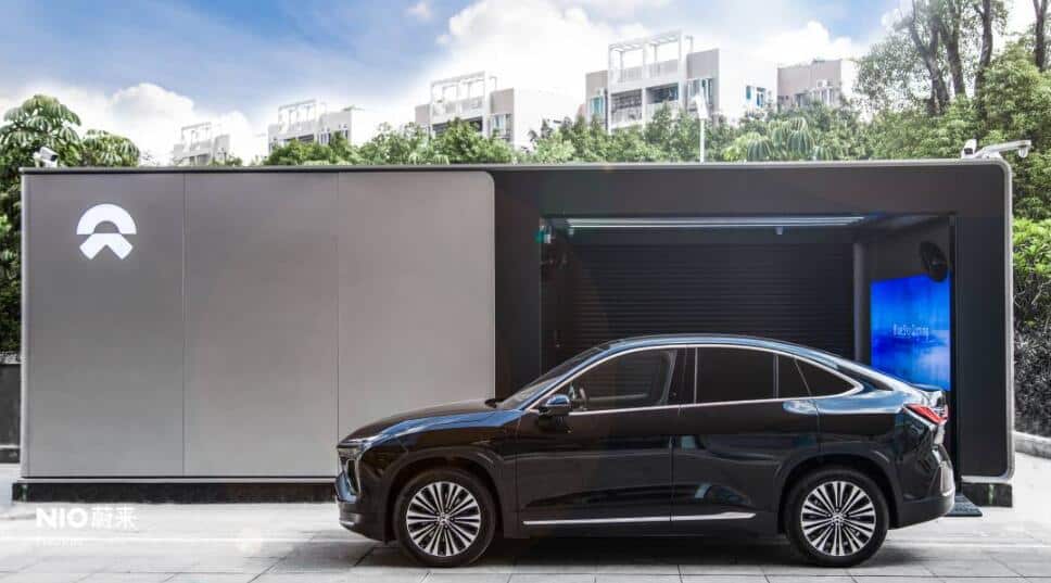 Nio adds 4 new battery swap stations, bringing total to 308